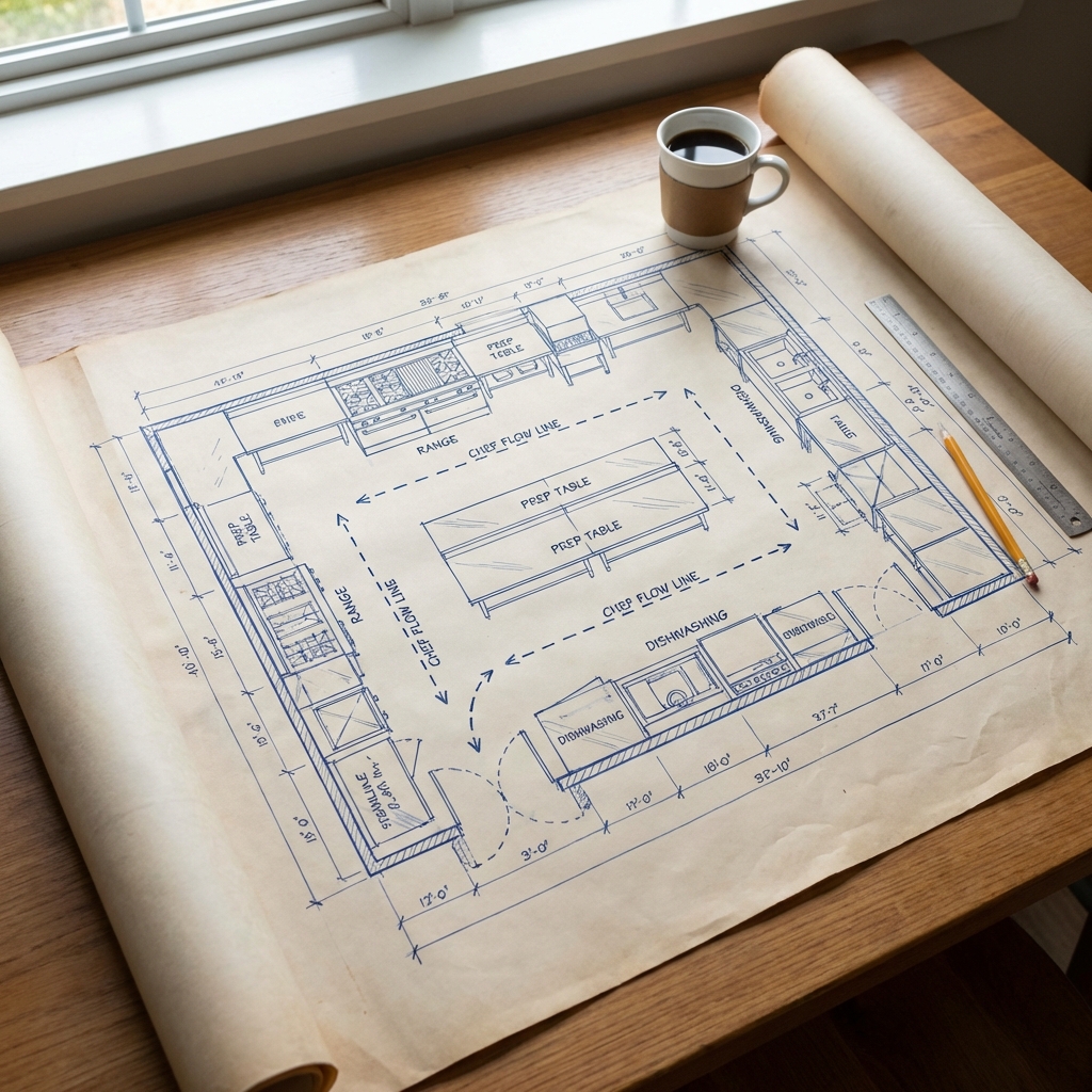Commercial Kitchen Planning Blueprint